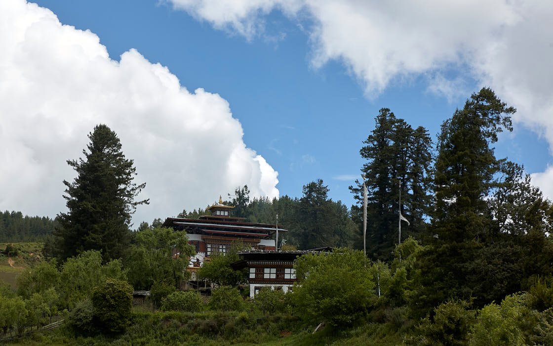 View of Buli Lhakhang