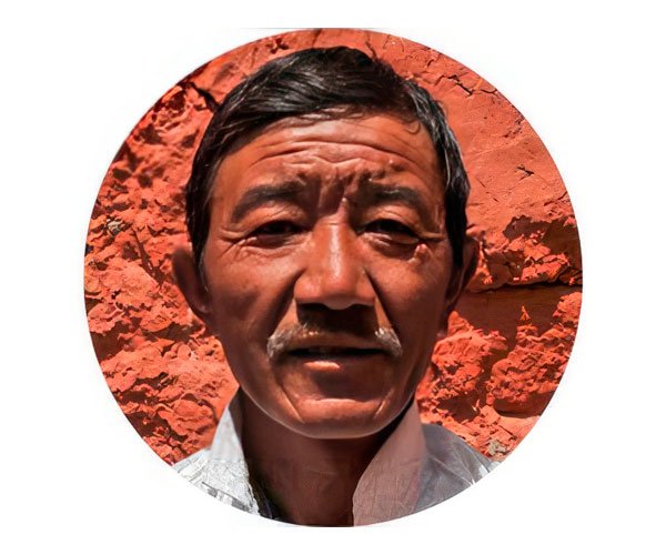 Portrait of Wangyal
